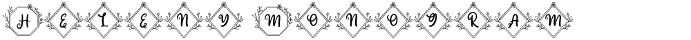 Heleny Monogram