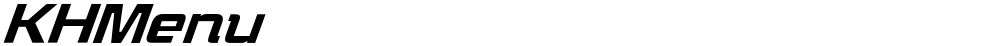 KHMenu