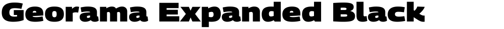 Georama Expanded Black