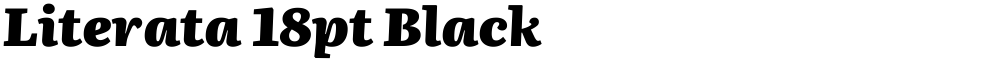 Literata 18pt Black