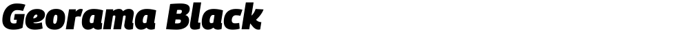 Georama Black