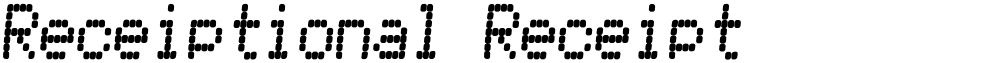 Receiptional Receipt