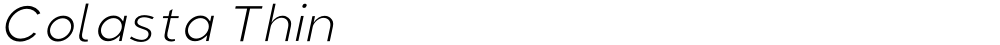 Colasta Thin