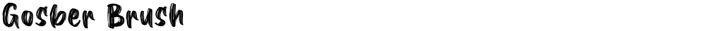 Gosber Brush