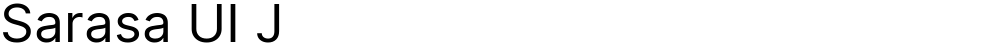 Sarasa UI J