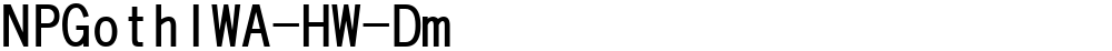 NPGothIWA-HW-Dm