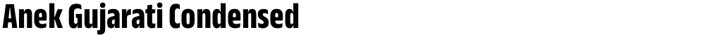 Anek Gujarati Condensed