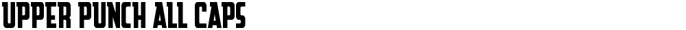 Upper Punch All Caps