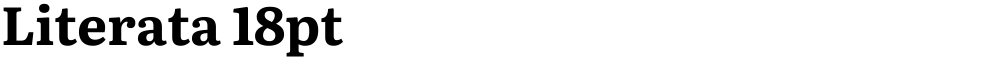 Literata 18pt