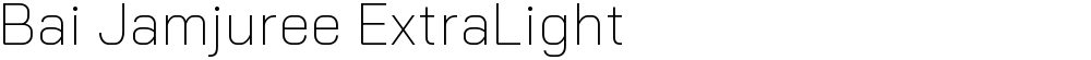 Bai Jamjuree ExtraLight