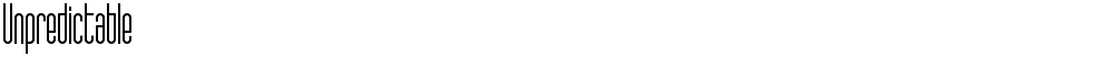 Unpredictable