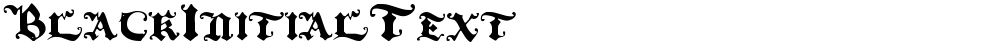 BlackInitialText