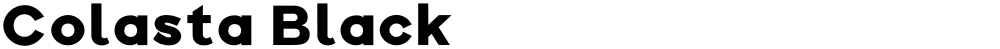 Colasta Black