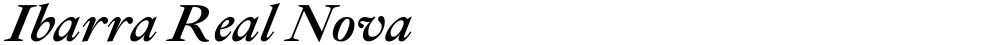 Ibarra Real Nova