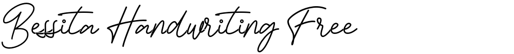Bessita Handwriting Free