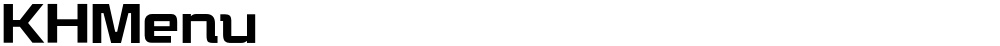 KHMenu