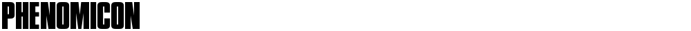 Phenomicon