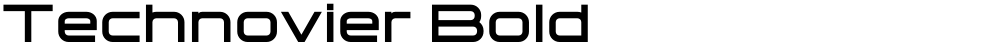 Technovier Bold