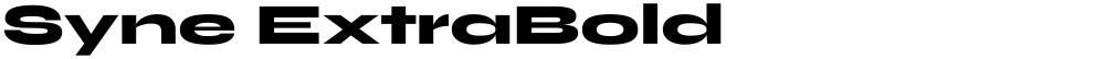 Syne ExtraBold