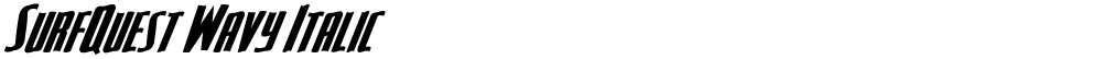 SurfQuest Wavy Italic