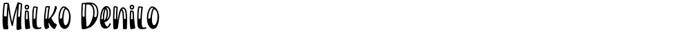 Milko Denilo