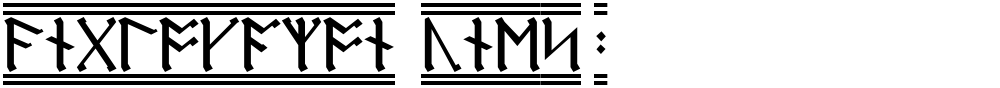 AngloSaxon Runes-2