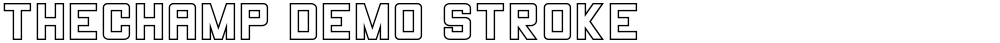 THECHAMP DEMO Stroke