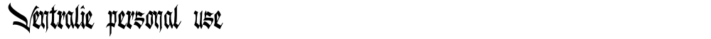 Ventralie personal use
