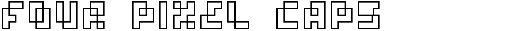 four pixel caps