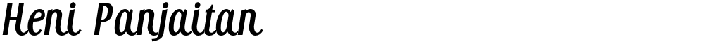 Heni Panjaitan