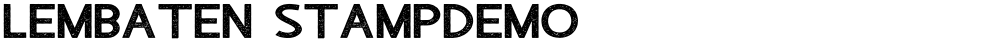 Lembaten StampDemo
