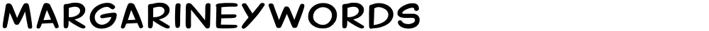 MargarineyWords