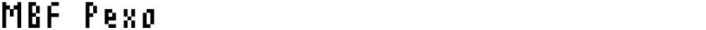 MBF Pexo