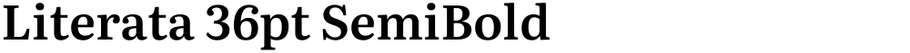 Literata 36pt SemiBold