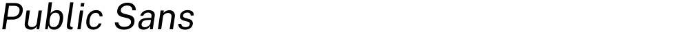 Public Sans