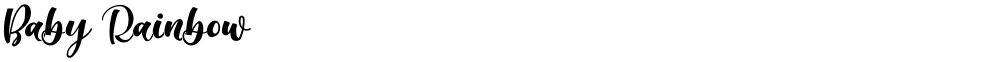 Baby Rainbow