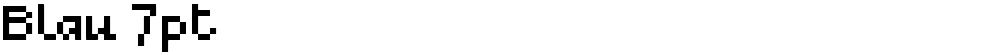 Blau 7pt