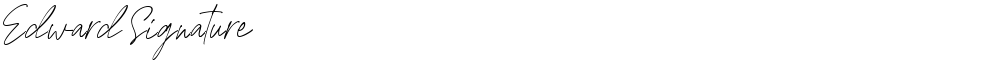 Edward Signature