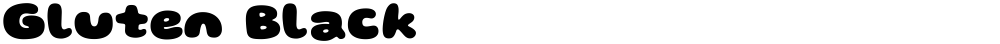 Gluten Black
