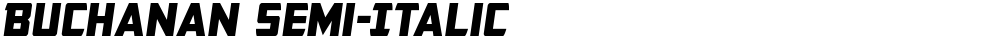 Buchanan Semi-Italic