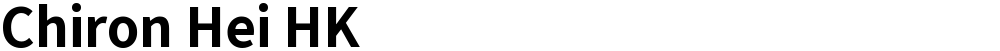 Chiron Hei HK