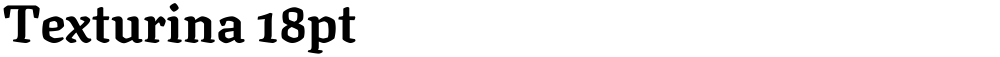 Texturina 18pt