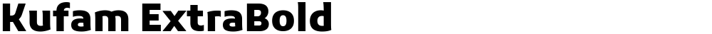 Kufam ExtraBold