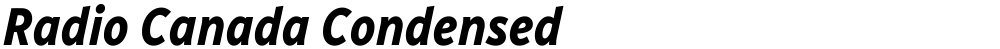 Radio Canada Condensed