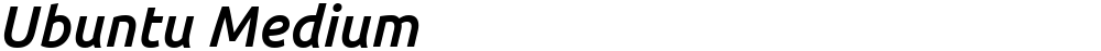 Ubuntu Medium