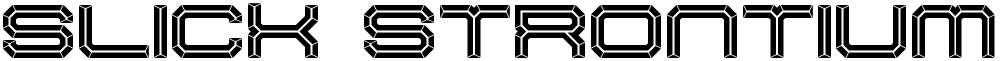 Slick Strontium