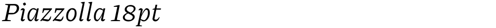 Piazzolla 18pt