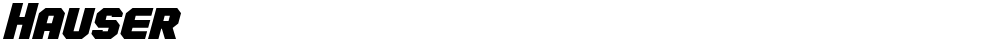 Hauser