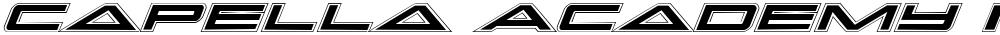 Capella Academy Italic