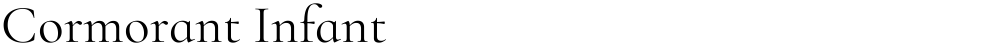 Cormorant Infant